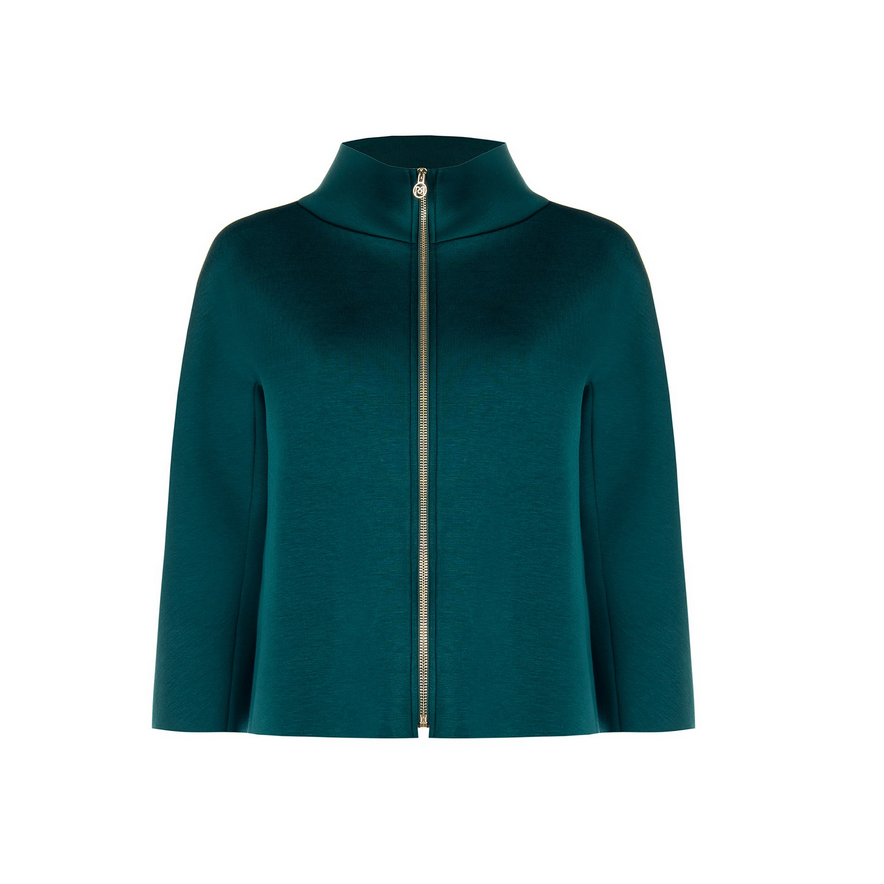Jacke in Neoprenoptik