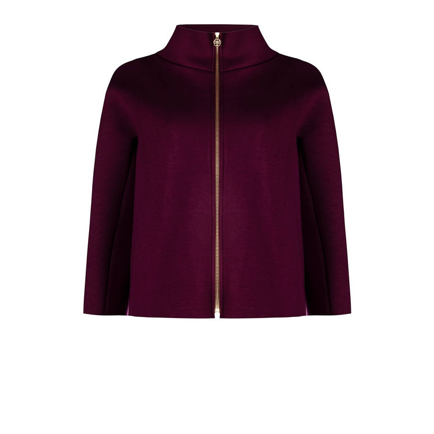 Jacke in Neoprenoptik